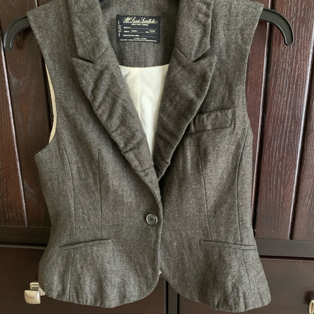 All saints two piece suit
